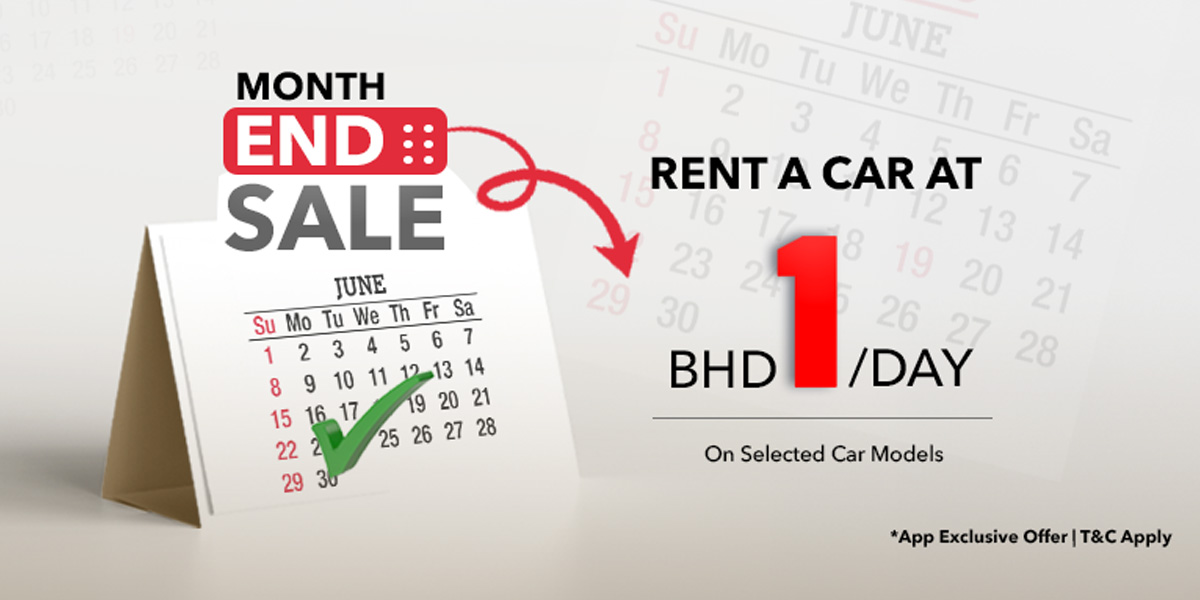 BHD 1/Day? Yes, It's Real! Book Your Car with SelfDrive Bahrain Now!