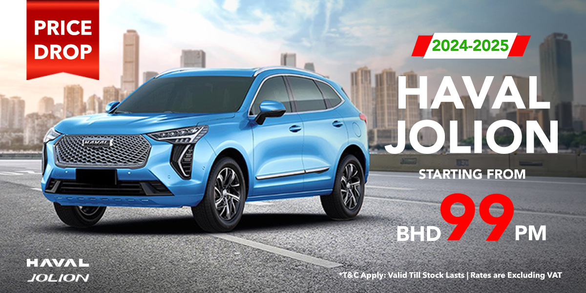 First Time in Bahrain: Drive the Stylish Haval Jolion for Just BHD 99/Month - Limited Time Offer, Limited Units!
