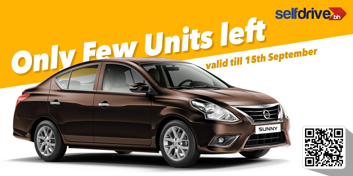 Rent a Car Starting from Just BHD 89/Month in Bahrain with Selfdrive