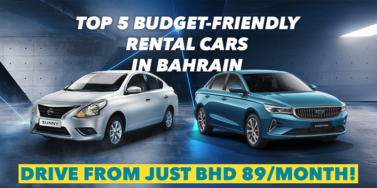 Top 5 Budget-Friendly Rental Cars in Bahrain - Starting from BHD 89/Month!