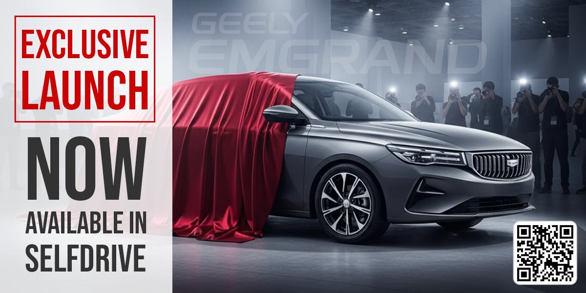 Unbeatable Offer in Bahrain - 2025 Geely Emgrand Joins Selfdrive Fleet at BHD 129/Month